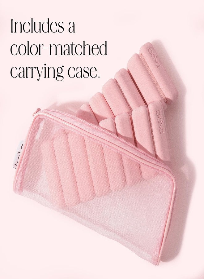 بالا أثقال بالا بانجلز للمعصم والكاحل - مجموعة أربطة وزن قابلة للتعديل بوزن 1 رطل للنساء والرجال - أثقال سيليكون للذراع والساق للبيلاتس واليوغا والمشي والباريه والتمارين المنزلية وتمارين القوة - لون وردي فاتح - Image 5